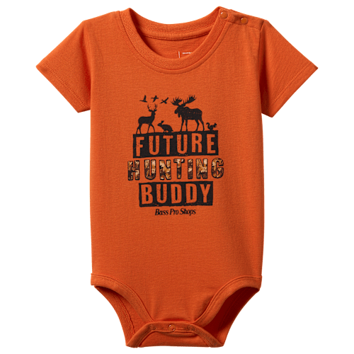 Bass Pro Shops Future Hunting Buddy Camo Short-Sleeve Bodysuit for Babies | Cabela's