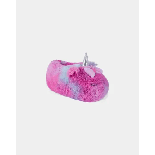 Girls Unicorn Ombre Slippers - Pink/Blue | Carter's