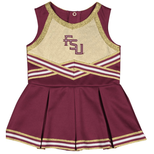 FSU | Florida State My First Cheer Dress with Onesie Infant 3-6 Months