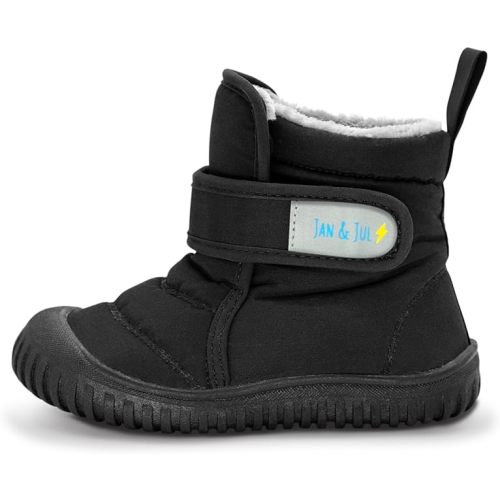 JAN & JUL Insulated Winter Booties for Toddlers, Water-Resistant Snow Boots for Little Kids