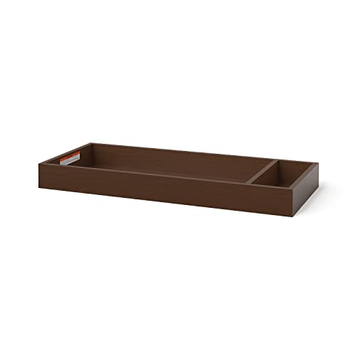 Child Craft Universal Changing Table Topper, Convert Dresser into a Changing Table Surface, Securely Attaches, Non-Toxic, Baby Safe Finish (Toasted Chestnut)