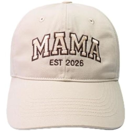 Mama EST 2026 Hat, New Mom Gift, Frist, Embroidered Mama Cap for Women, Gift for New Moms