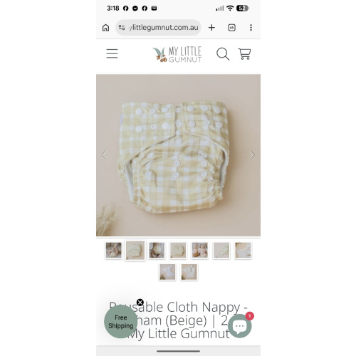 Cloth Nappies | Reusable Cloth Nappies | My Little Gumnut