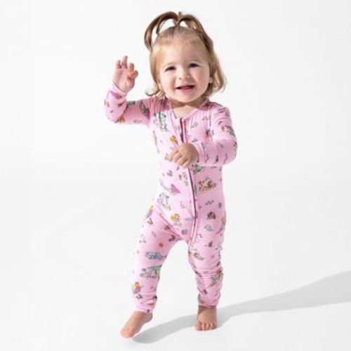 Bellabu Bear Baby Mermaid Lagoon Bamboo Convertible Footie