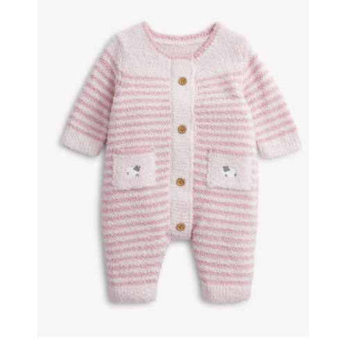 Magnetic sweater romper