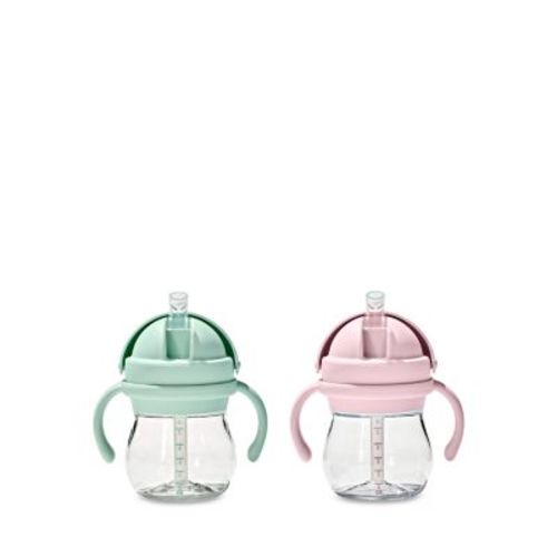 Tot Transitions Straw Cups with Removable Handles 6 oz., 2 Pack