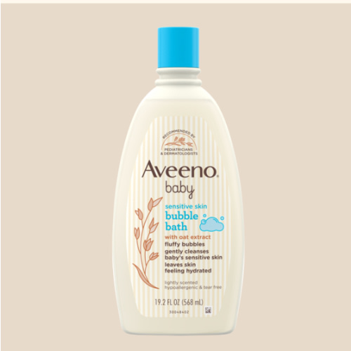 Baby Sensitive Skin Bubble Bath with Oat Extract
