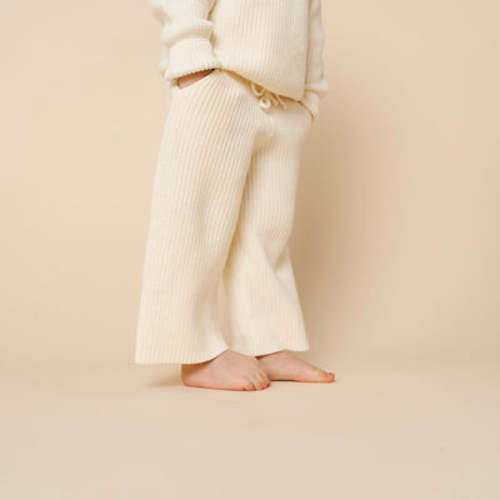 Knit Chunky Sweater - Tan