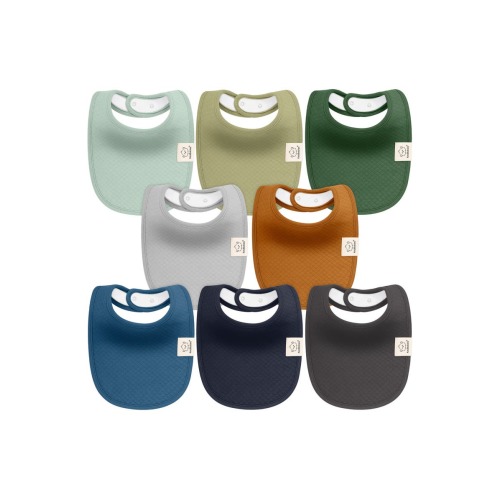 8-Pack Quin Drool Bibs