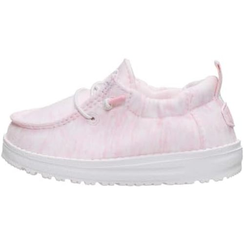 HEYDUDE Infant LILDUDE Slip On Stretch Jersey | Lightweight Comfy Baby Shoes | Easy On Elastic Laces