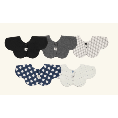 Konny Bib Rolling 5-Pack Set (0-2Y)