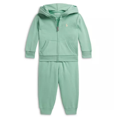 Boys' French Terry Full Zip Hoodie & Pants Set - Baby