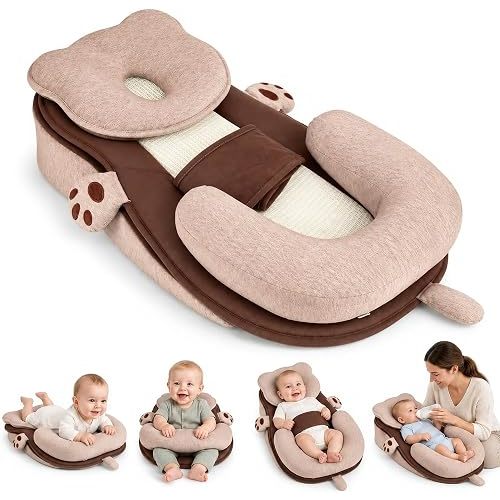 Baby Feeding Pillow Anti Overflow Nursing Reflux Wedge Lounger