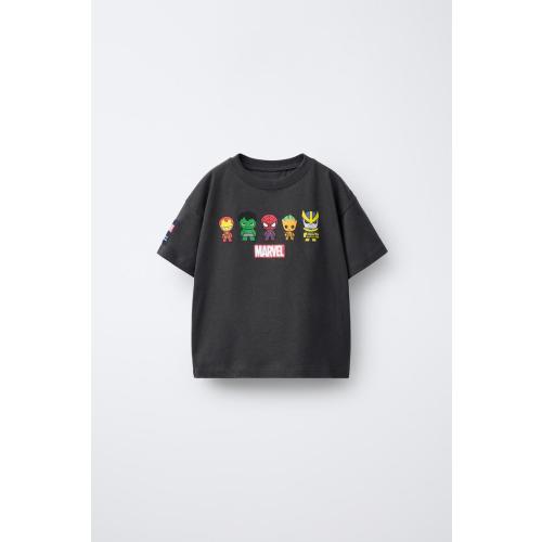 THE AVENGERS © MARVEL PRINTED T-SHIRT - Anthracite grey | ZARA United States