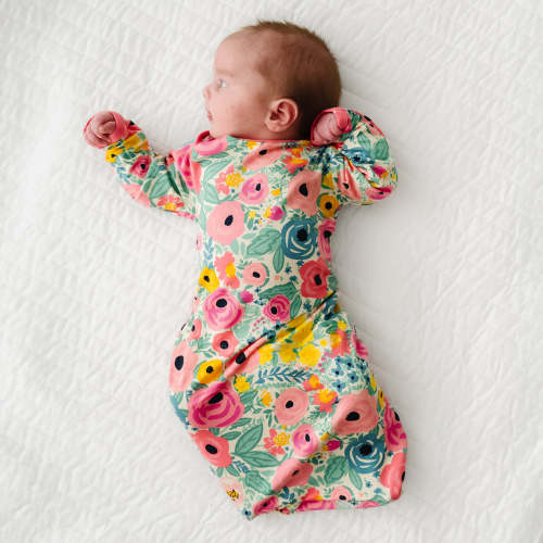 Secret Garden Infant Gown - Little Sleepies