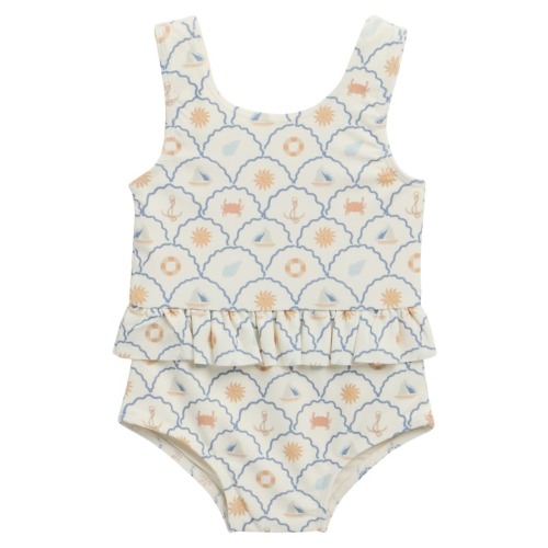 Skirted One-Piece Swimsuit