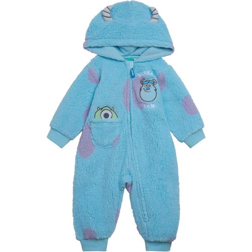 Disney Baby Faux Shearling Cosplay Coverall Newborn to Infant Sizes (Newborn - 24 Months)