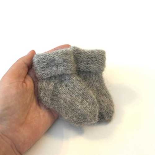 Hand Knitted Alpaca Silk Baby Socks: Soft Newborn Gift 0-3 Months - Etsy