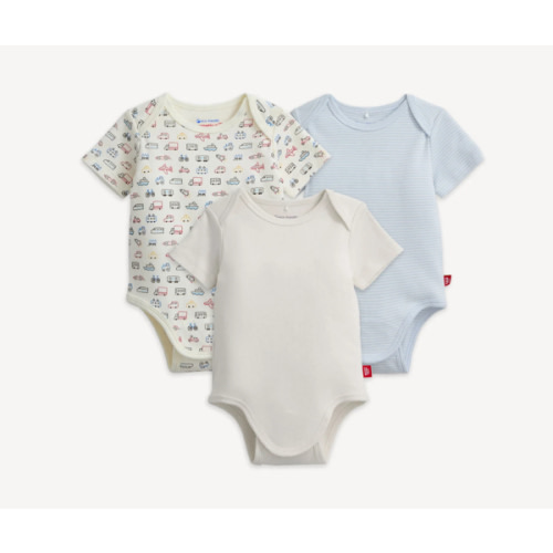 6-9 months- Magnetic 3-Pack Bodysuit