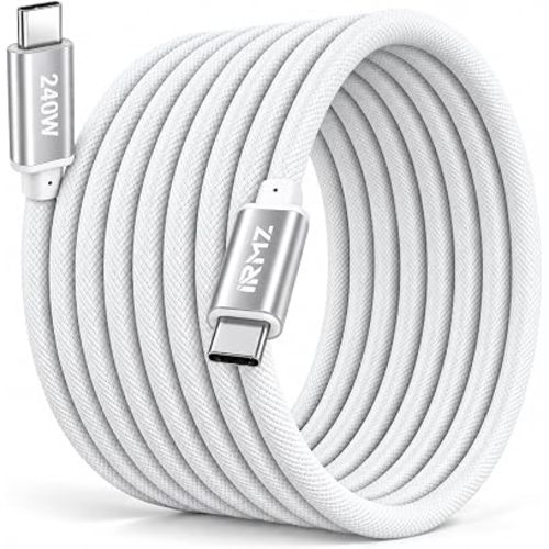 Long USB C to USB C Cable 10ft, 240W USBC Fast Charger Cord for iPhone 18