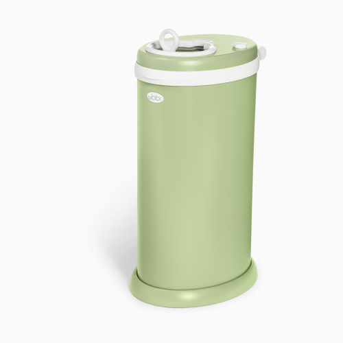 Ubbi Ubbi x Babylist Matte Steel Diaper Pail - Matte Lilypad