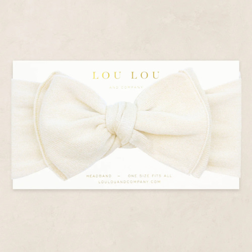 Knit Headband - Ivory