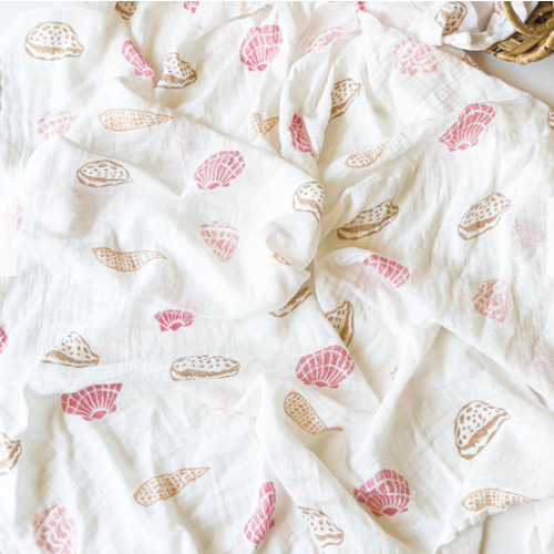 Sea Shell Swaddle - Beach Nursery Decor | Coastal Charm – Coca + B.