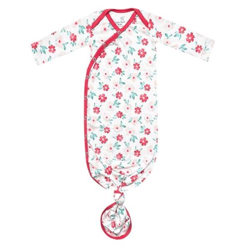 Copper Pearl Noel Newborn Knotted Gown