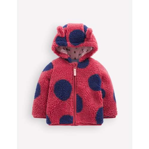 Novelty Cosy Borg Jacket-Ladybird
