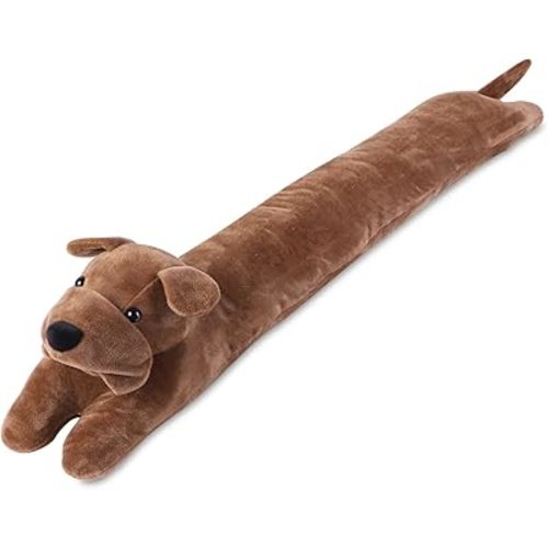 Dog Under Door Draft Stopper Heavy Duty, 3LB 36 Inch Decorative Fabric Door Draft Blocker, Animal Weather Stripping Sound Proof Bottom Seal, Save Energy Reduce Noise Air Stopper Guard