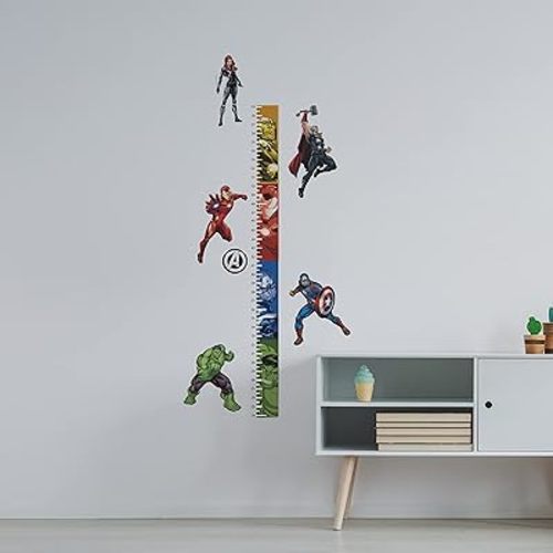 RoomMates Marvel Avengers Growth Chart Peel and Stick Wall Decals by RoomMates, RMK5198GC