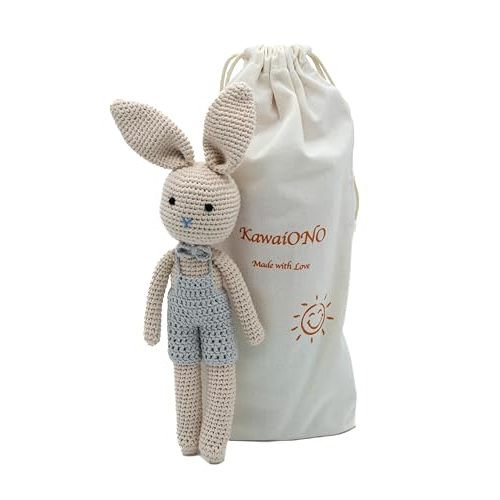 Bunny Family, Bunny Dad Crochet Plushie Doll, Amigurumi Baby/Toddler Doll