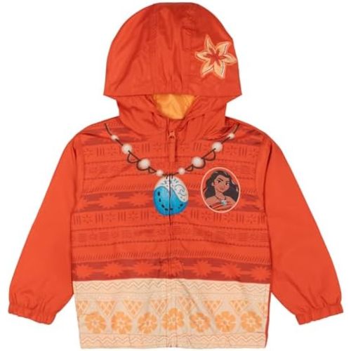 Disney Toddler Girls' Cosplay Hooded Windbreaker Jacket