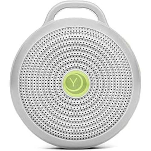 Yogasleep Hushh Portable White Noise Sound Machine for Baby, 3 Soothing Natural Sounds with Volume Control, Compact Size, Noise Canceling for Sleep Aid, Office Privacy, & Meditation, Registry Gift