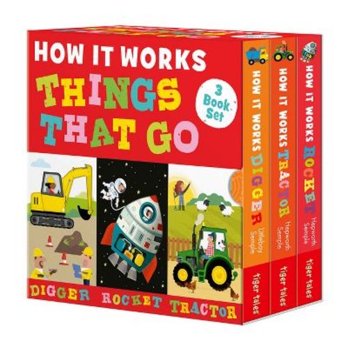 How It Works: Things That Go 3-Book Boxed Set - by Amelia Hepworth & Molly Littleboy (Mixed Media Product)