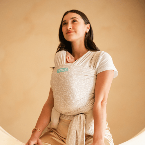 Classic Wrap Baby Carrier | Coastal Blooms – Moby Wrap