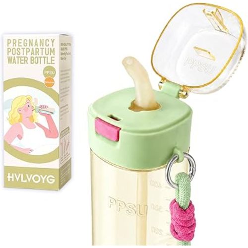 Pregnancy & Postpartum Bedside Water Bottle, Stay in Bed—No Need to Get Up