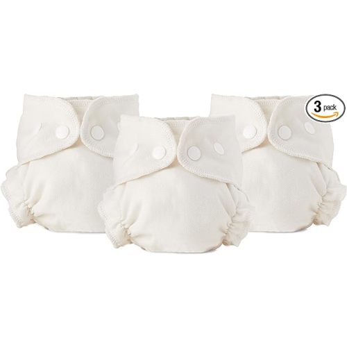 Esembly Organic Cotton Cloth Diaper Inner - 3 Pack, Size 1 (7-17lbs)