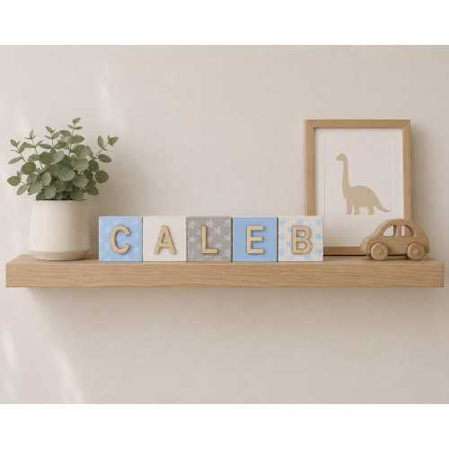 Personalised Baby Name Blocks