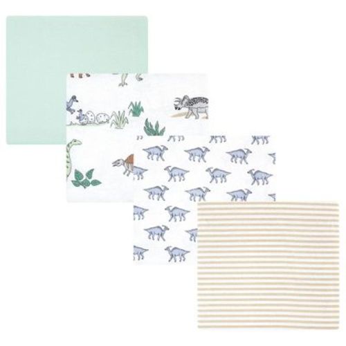 Luvable Friends Hudson Baby Flannel Receiving Blankets 4pk