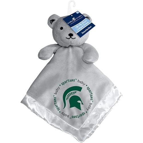 Baby Fanatic Gray Security Bear - NCAA Michigan State Spartans - Officially Licensed Snuggle Buddy