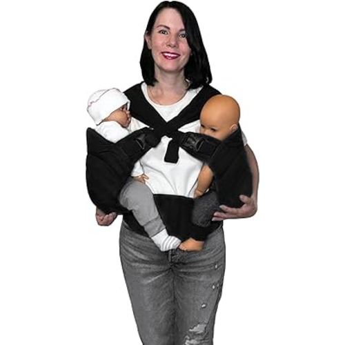 Hip Twin Baby Carrier Black