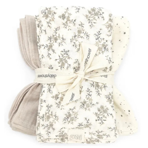 Miley Nappies - Set of 3 | Ecru