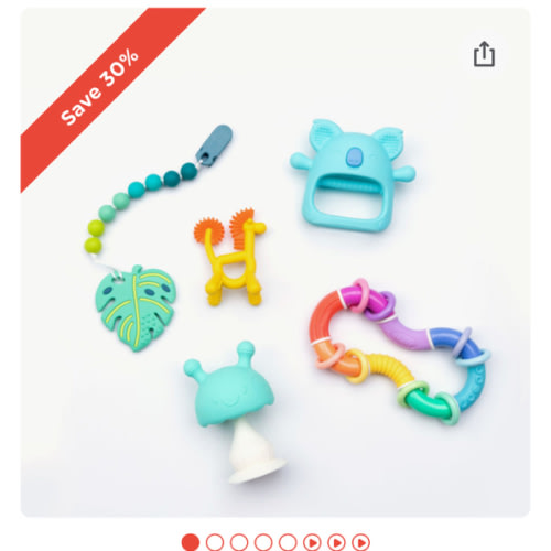 On-the-Go Teething Times Bundle