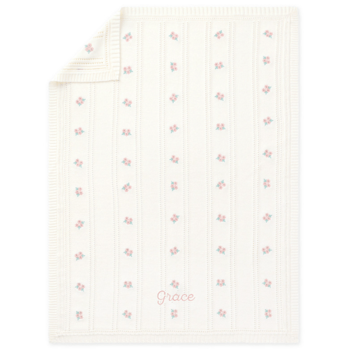 Dreamy Luxe Knit Baby Blanket