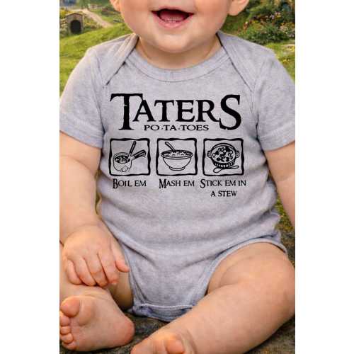 Taters Onesie® | Funny Halfling Baby Bodysuit