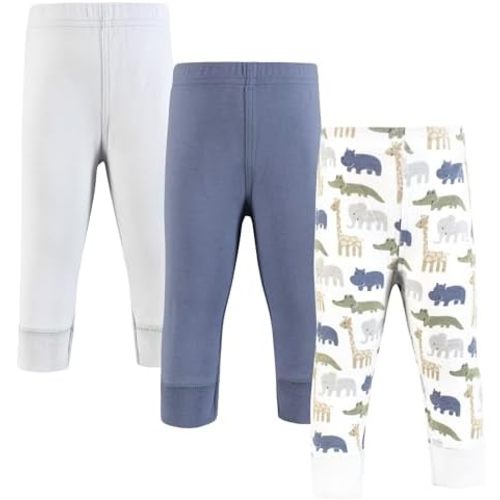 Hudson Baby Unisex Baby Cotton Pants and Leggings