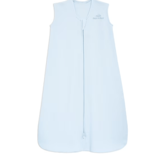 Halo◦ SleepSack◦Wearable Blanket, 100% Cotton, Baby Blue, Infant Boys, Small, 0-6 Months