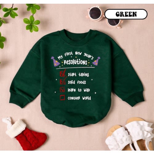 Baby's first new years shirt