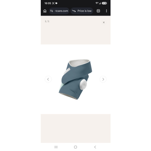 Bedtime Blue Fabric Sock – Owlet US